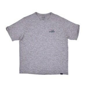 Patagonia Capilene Cool Daily Graphic T-Shirt Mens L Gray Save Our Planet